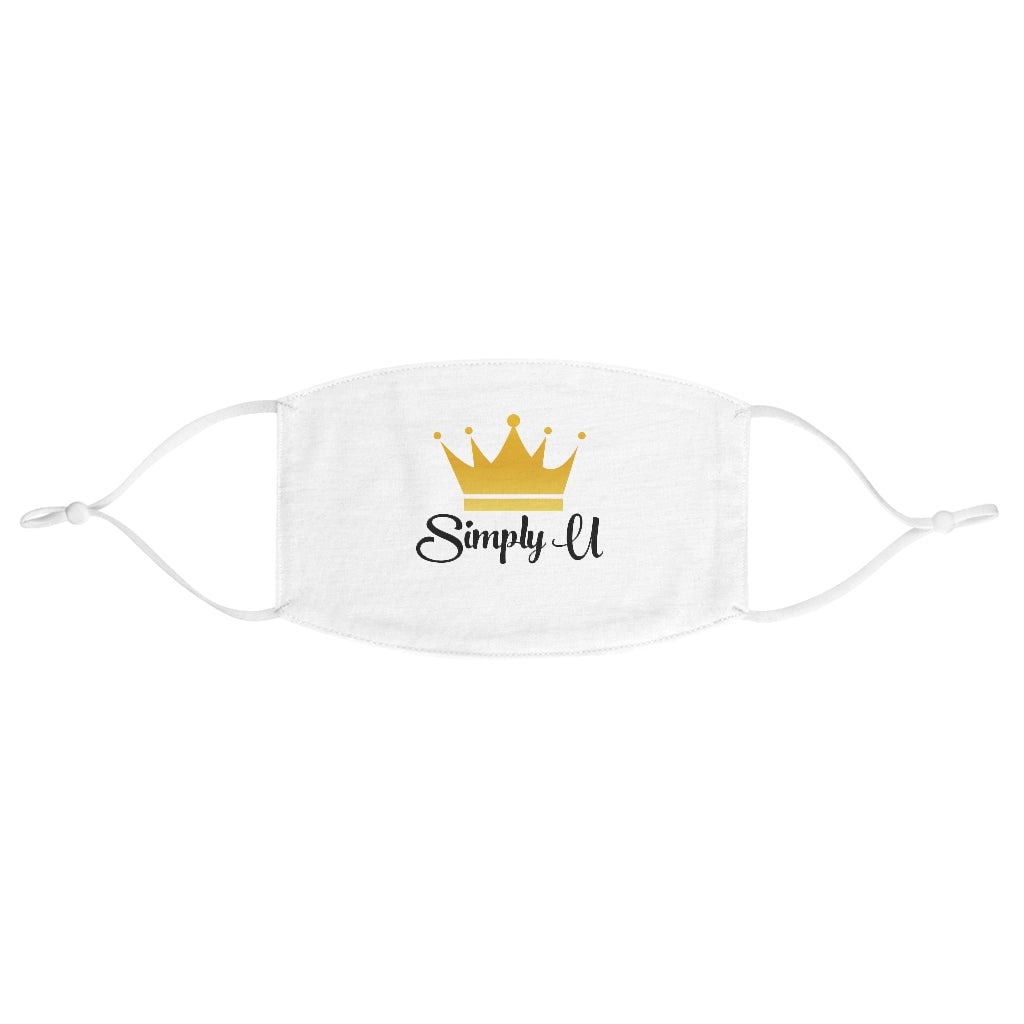 "Simply U Crown" Fabric Face Mask